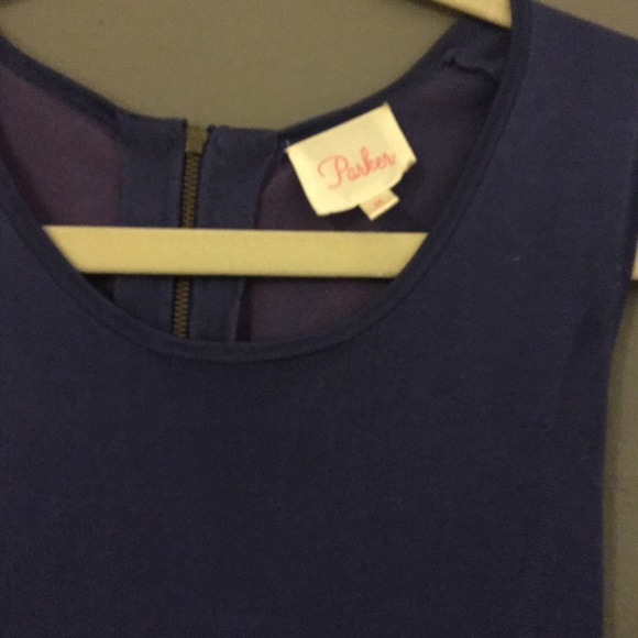 Parker Blue Skater Dress (M) - Picture 2 of 8